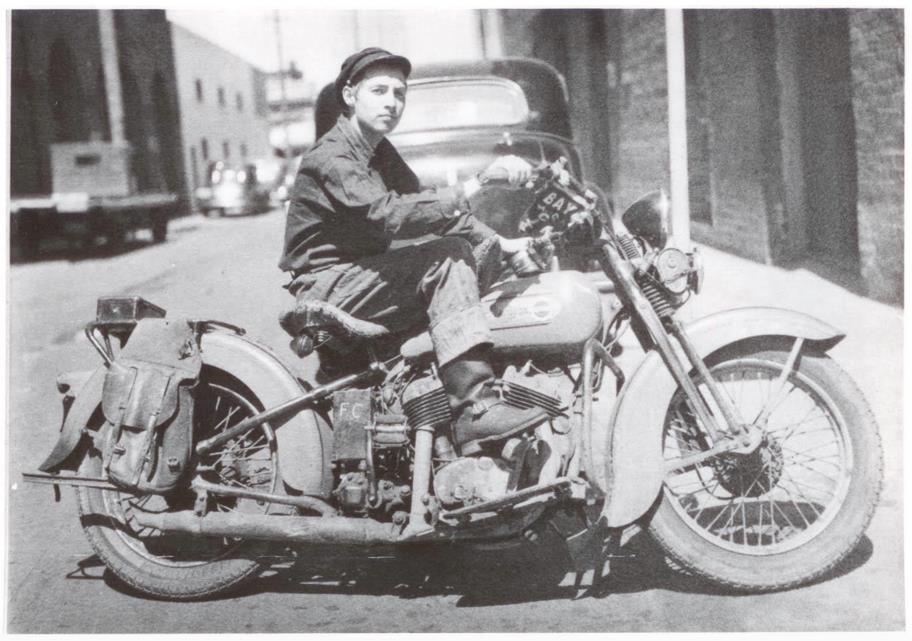 This is a rare photograph. Some say it is of Abe Zimmerman in 1938