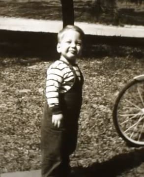 Patrick Swayze Childhood Photo