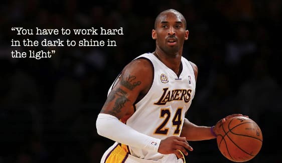 Kobe Bryant quotes work hard