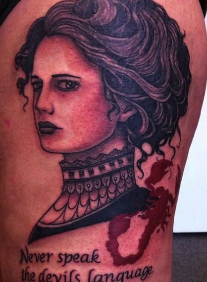 Penny Dreadful tattoo