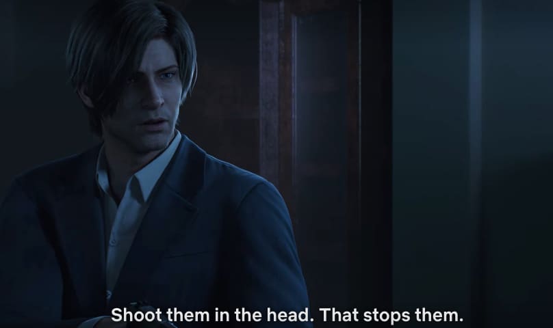 resident Evil Infinite Darkness quotes