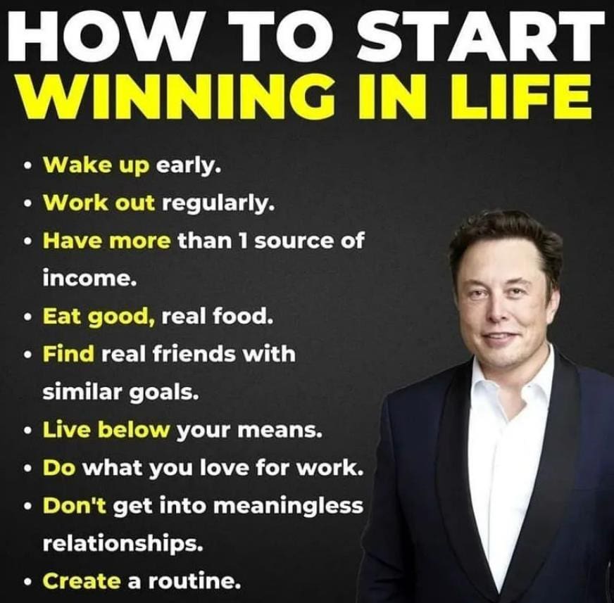 Elon Musk quotes on winning