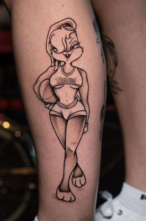 Lola Bunny tattoo