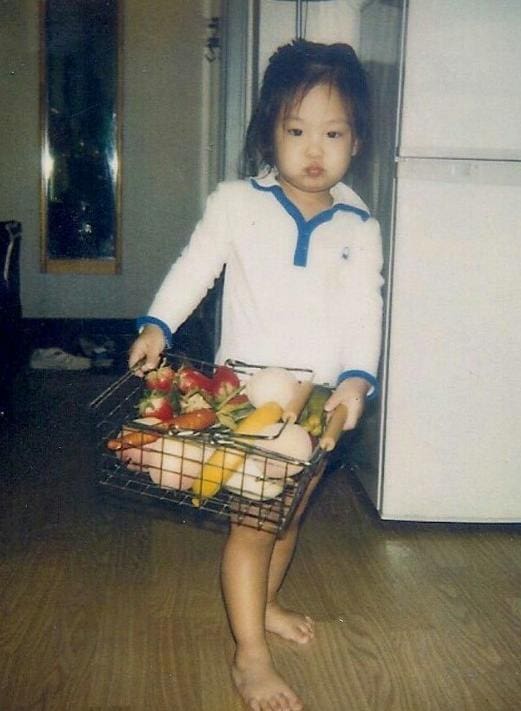 Jennie Kim Childhood pictures