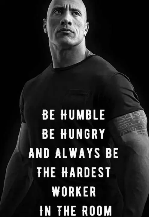 Dwayne Johnson Quotes humble