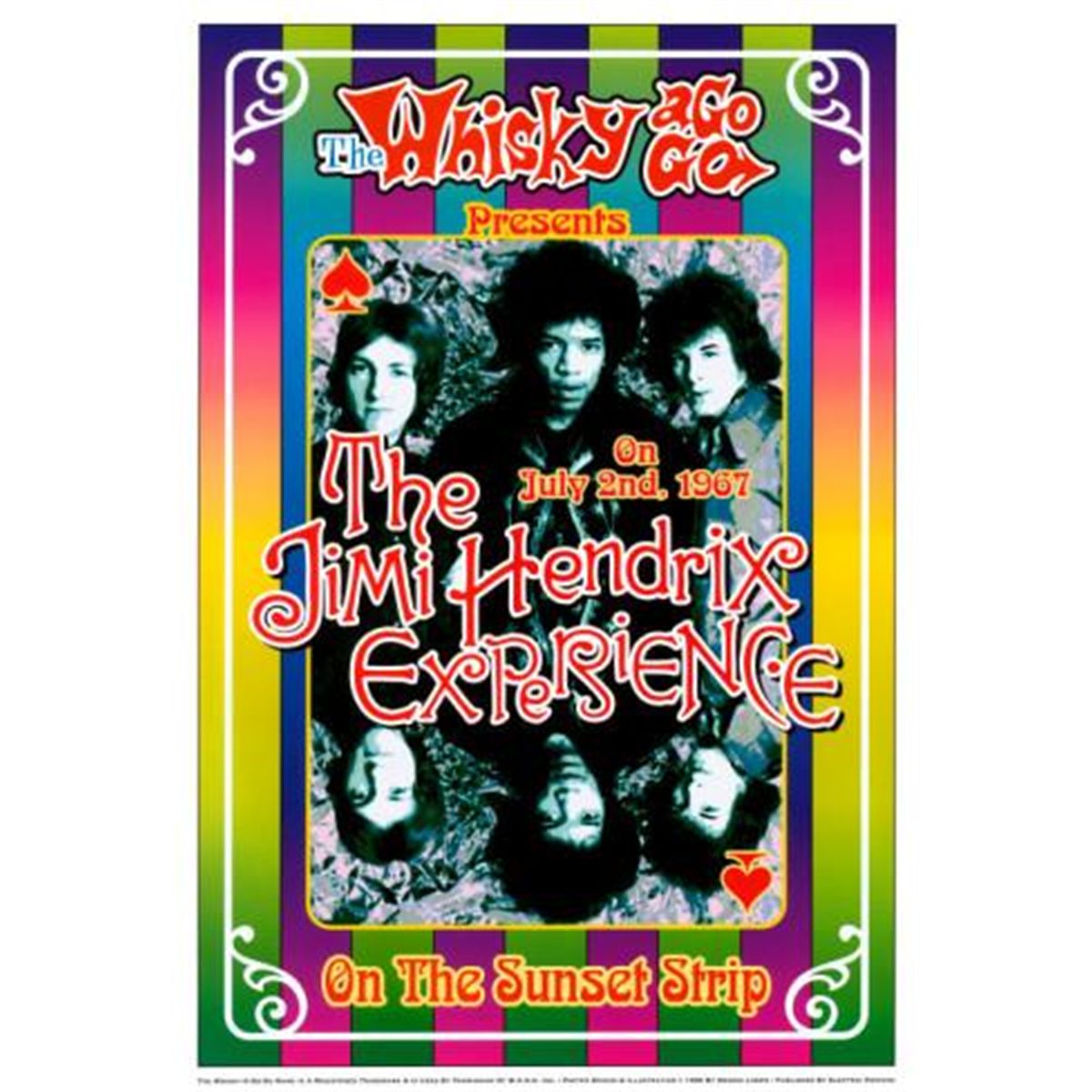 Jimi Hendrix Concert Posters (50 Posters) 11 Concert posters of jimi hendrix