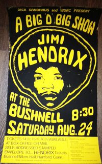 Jimi Hendrix Concert Posters (50 Posters) 10 Concert posters of jimi hendrix