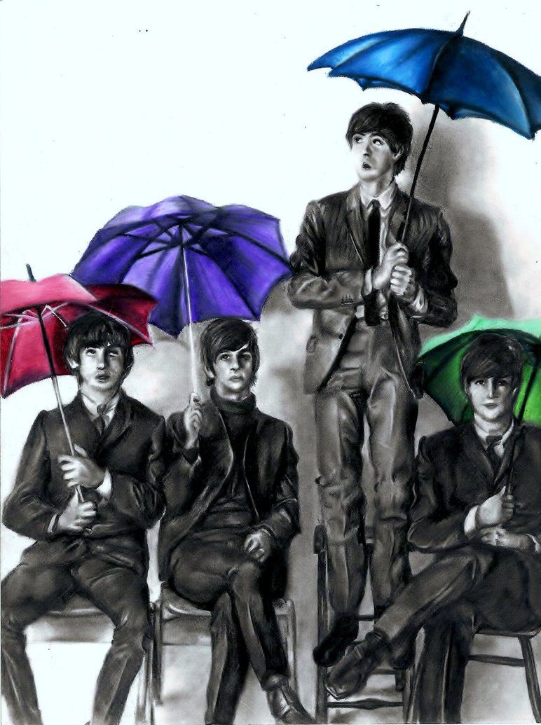 Best Beatles Drawings and Paintings (41 images Beatles Art) – NSF