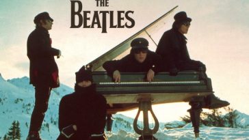 When The Beatles went skiing (25 photos)