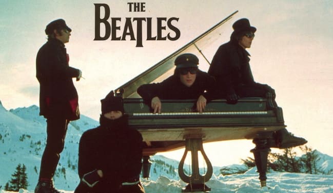 When The Beatles went skiing (25 photos)