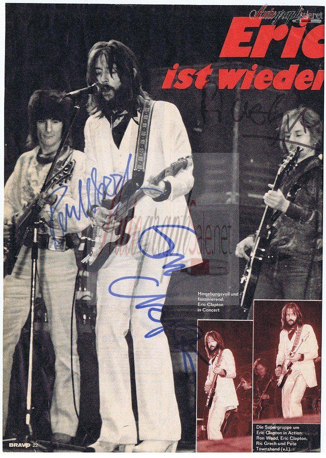 Eric Clapton Magazine Covers (46 Magazine Covers) 9 Eric Clapton Magazine Covers