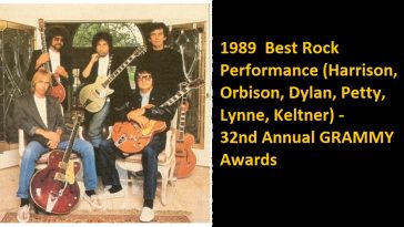 Traveling Wilburys grammy