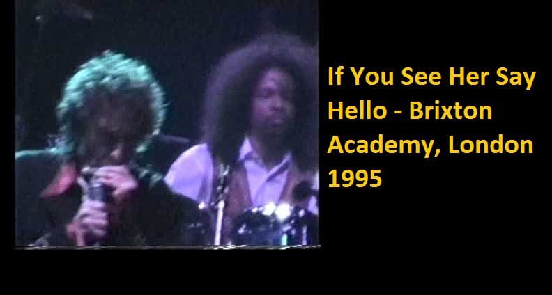 if you see her hello LONDON 1995