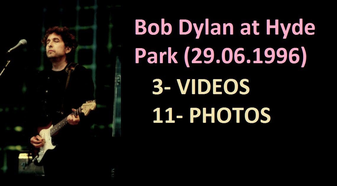 June 29 1996 Bob Dylan at Hyde Park NSF News and Magazine