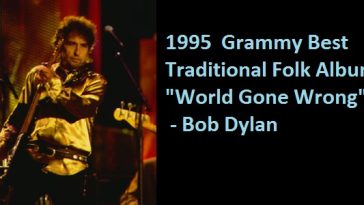 bob dylan 1995 grammy