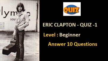 Eric Clapton Quiz - 1
