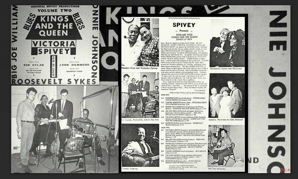 02 March 1962- Bob Dylan Played Harmonica And Backing Vocals To The Victoria Spivey Recording Session