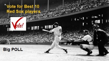 Vote for Best 10 Red Sox player