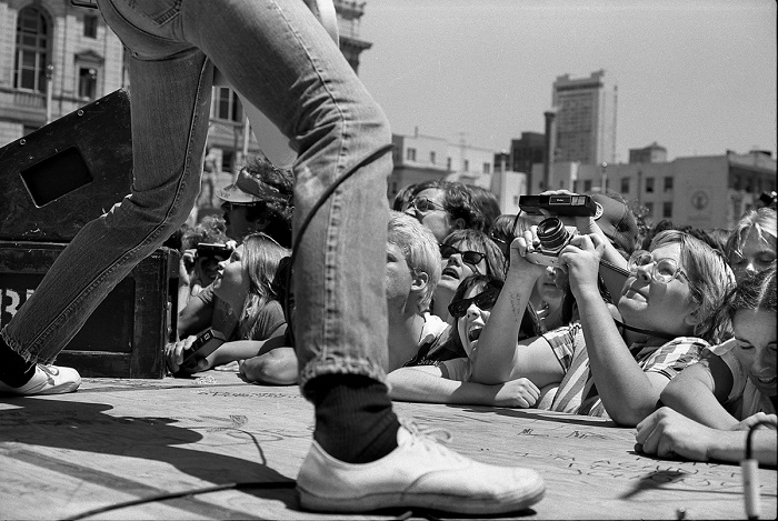 Top 28 Interesting Moments in Rock Music History 1 20-Ramones free concert in SF Civic Center. 1979
