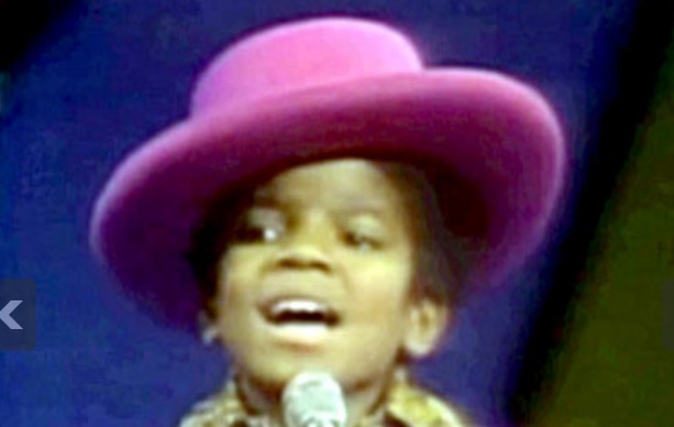 Michael Jackson's Childhood Photos Revealed (60 Photos) 17 Michael Jackson - Purple Hat - Childhood image