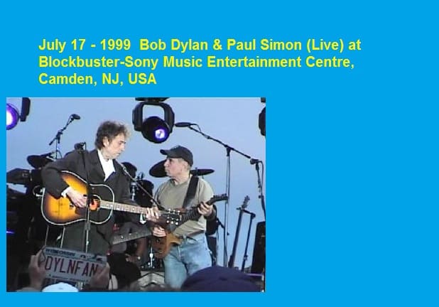 July 17 1999 Bob Dylan