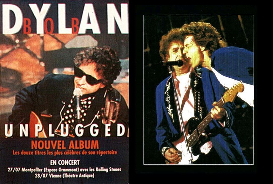 The Rolling Stones and Bob Dylan 27 july 1995 Montpellier - Like a rolling stone - Live