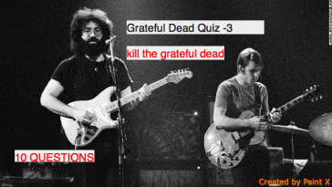 Grateful Dead Trivia Quiz -3