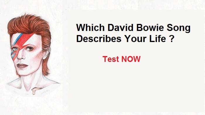 Which David Bowie Song Describes Your Life (2)