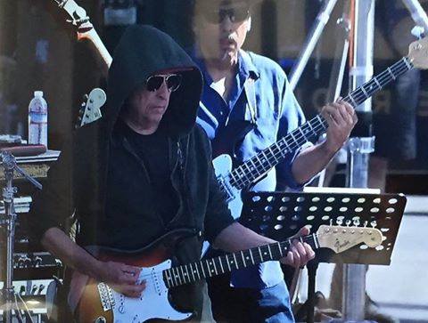 7 October 2016 - Bob Dylan - on guitar