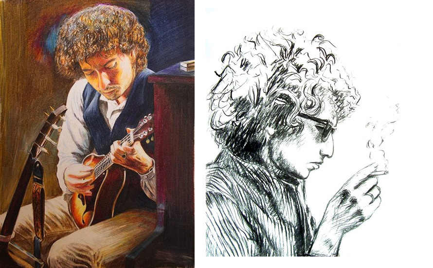 Bob Dylan Art Works October 2016 NSF Music Magazine