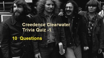 Creedence Clearwater Trivia Quiz -1