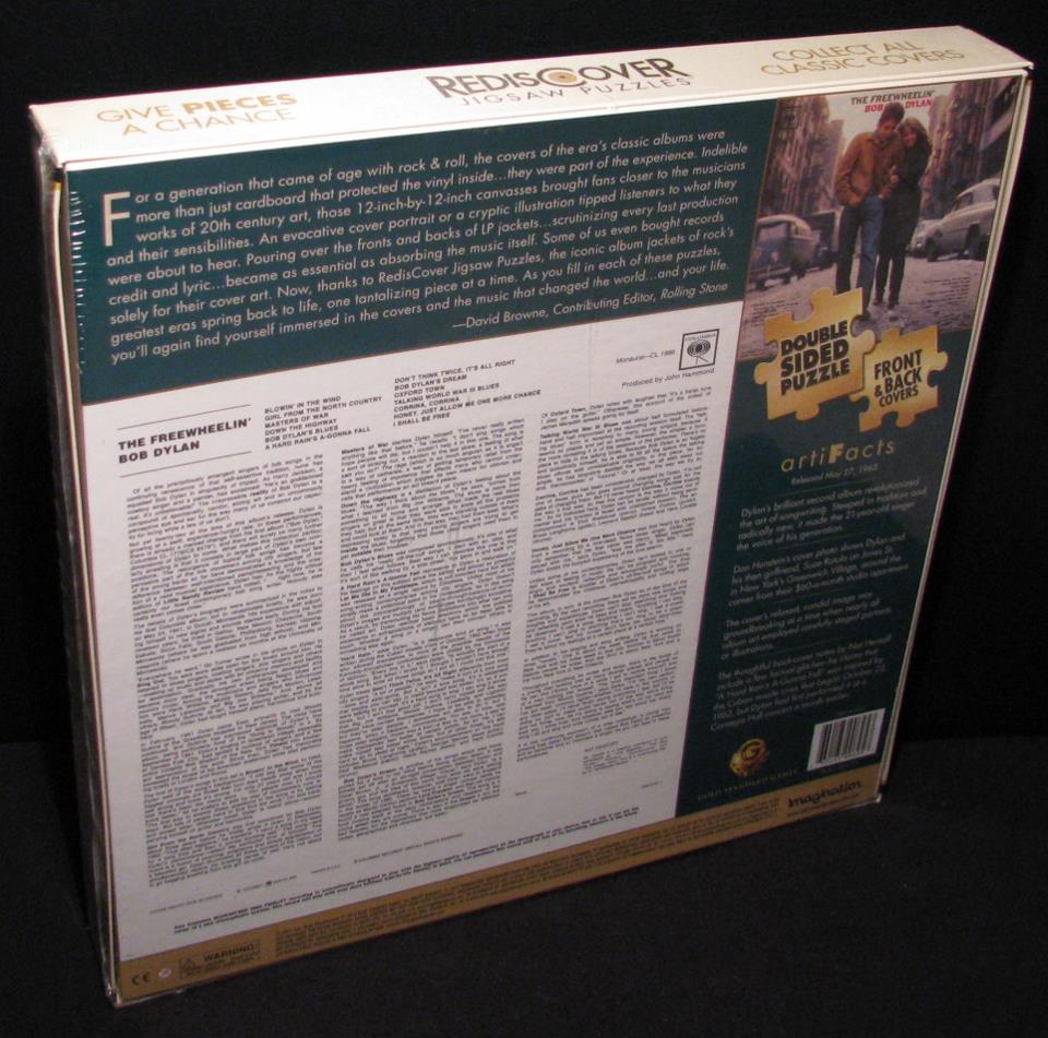 Bob Dylan Puzzles - With Buy or Play Online Option 3 1-bob-dylan-puzzle-back-cover