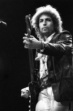 Bob Dylan performs at the Oakland Coliseum Arena on November 13 1978 in Oakland California