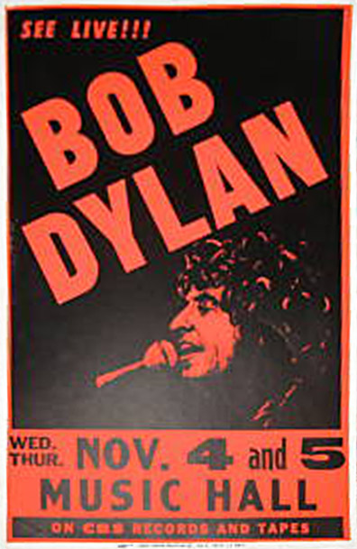 November 4 Events - Today in Bob Dylan History (9 Events) 2 November 4, 1981 Bob Dylan - Cincinnati, OH Cincinnati Music Hall