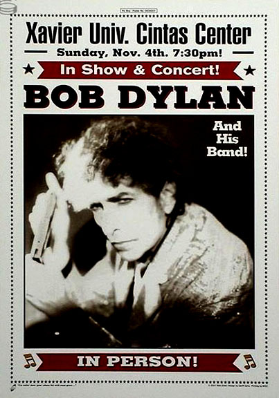 November 4 Events - Today in Bob Dylan History (9 Events) 4 November 4, 2001 Bob Dylan Cincinnati, OH Cintas Center