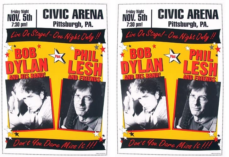 November 5 , 1999 - Bob Dylan Civic Center Pittsburgh,Concert Video 1 november-5-1999-bob-dylan-civic-center-pittsburgh