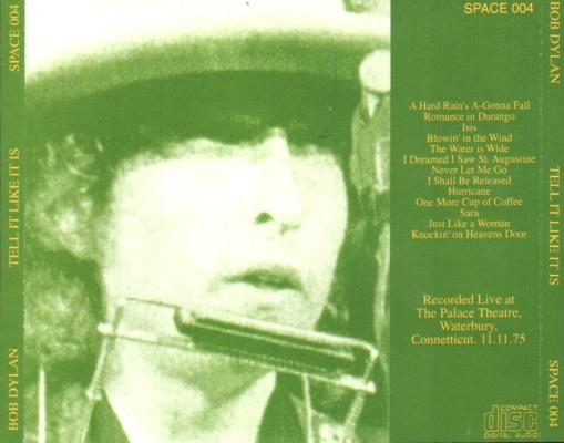 November 11 , 1975 - Bob Dylan - The Rolling Thunder Revue - Waterbury 4 t-10b