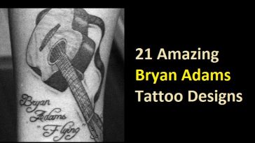 21 Amazing Bryan Adams Tattoo Designs