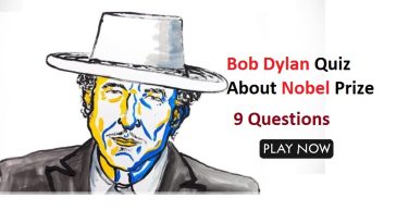 Bob Dylan Quiz About Nobel Prize
