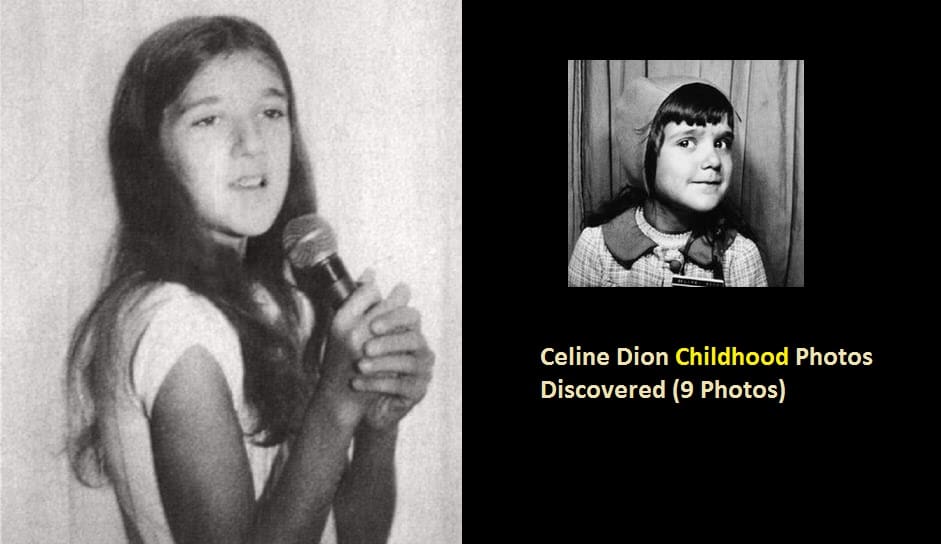 Celine Dion Childhood Photos Discovered (9 Photos)