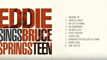 Eddie Vedder sings Bruce Springsteen
