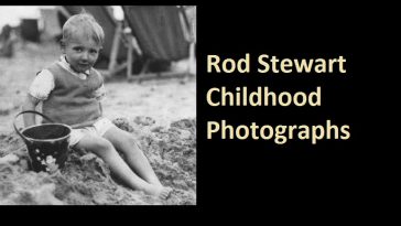 Rod Stewart Childhood Photographs
