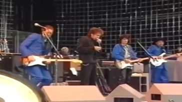 Bob Dylan - Leopard Skin Pill Box Hat - Hyde Park - London, England June 29, 1996