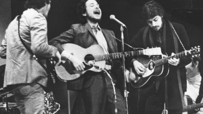 January 20, 1968. Bob Dylan and The Band was at Carnegie Hall (4 Songs) - Woody Guthrie Memorial Concert