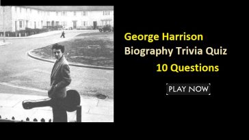 George Harrison Biography Trivia Quiz