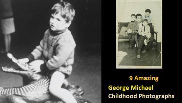 George Michael Childhood Photographs