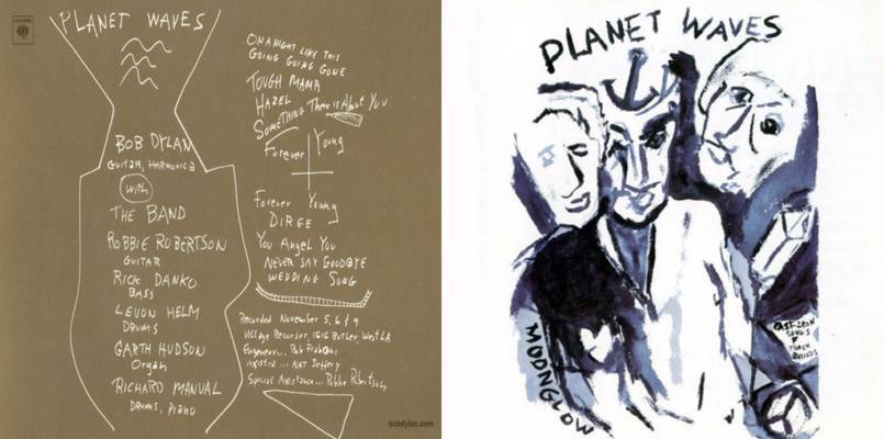 January 17, 1974 - Planet Waves - Studio album by Bob Dylan, Released