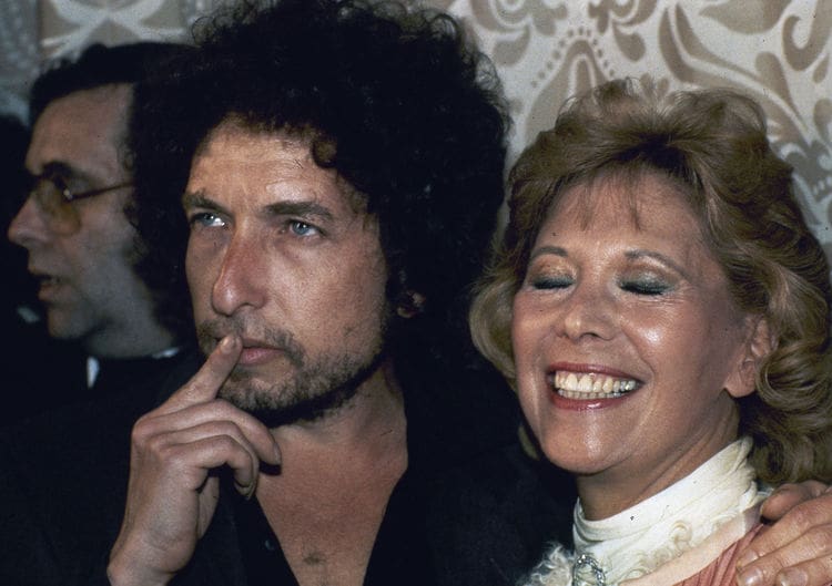 Photographs - March 15, 1982 - Bob Dylan and Dinah Shore 13th annual Award of the Songwriters Hall of Fame.
