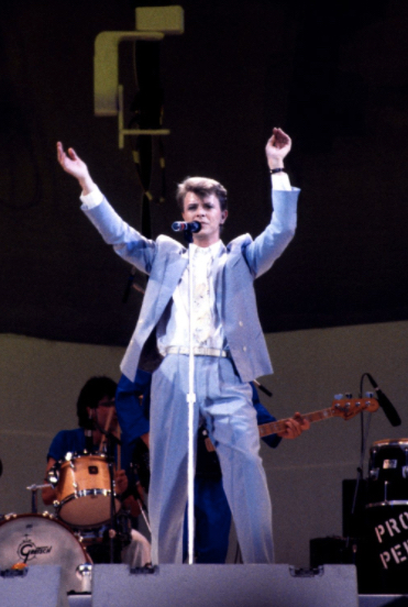Best 56 David Bowie's Outfits and Costumes Between (1963 and 2012) 12 July 13 1985