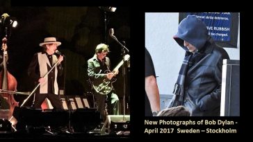 New Photographs of Bob Dylan - April 2017 Sweden – Stockholm